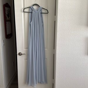 Vince Camuto Pastel Blue Halter Jumpsuit, size S